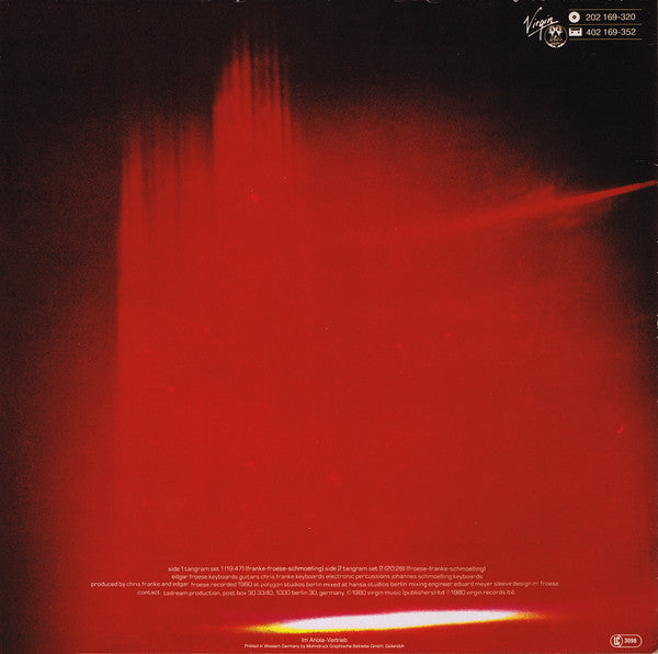 Tangerine Dream : Tangram (LP, Album)