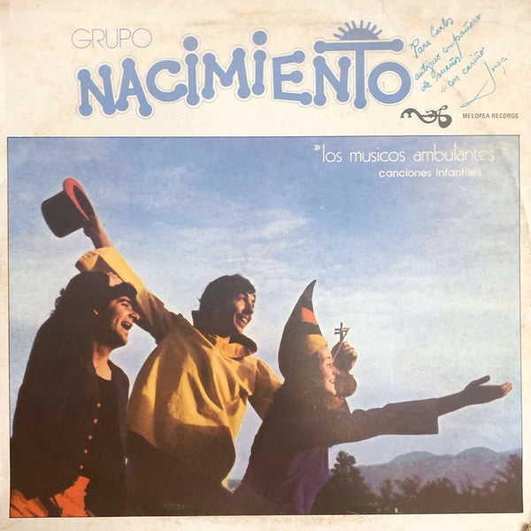 Grupo Nacimiento : Los Músicos Ambulantes (Canciones Infantiles) (LP, Album)