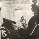 Dexter Gordon : Doin' Allright (LP, Album, RE, 180)