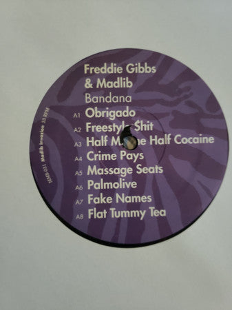 Freddie Gibbs & Madlib : Bandana (LP, Album, Ltd, Mad)