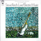 Steve Reich : Live / Electric Music (LP, Album, RE, 180)