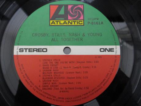 Crosby, Stills, Nash & Young : All Together (LP, Comp)