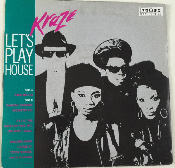 Kraze : Let's Play House (7", Single)