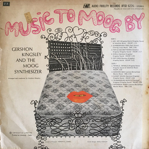 Gershon Kingsley : Music To Moog By (LP, Album)