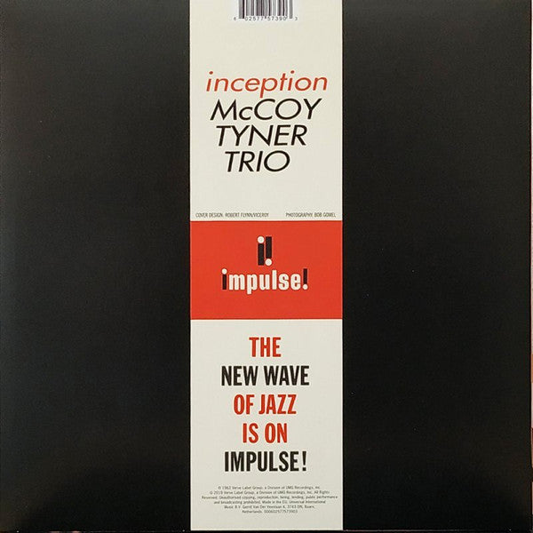 McCoy Tyner Trio : Inception (LP, Album, RE)