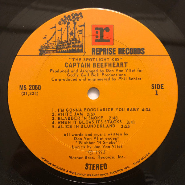 Captain Beefheart : The Spotlight Kid (LP, Album, Pit)