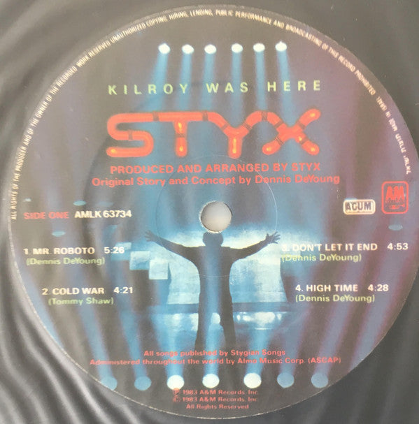 Styx : Kilroy Was Here (LP, Album)