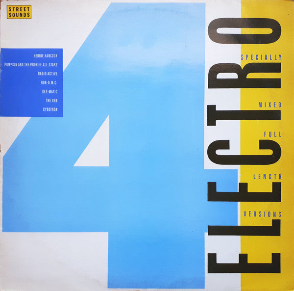 Various : Street Sounds Electro 4 (LP, Comp, Mixed)