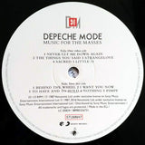 Depeche Mode : Music For The Masses (LP, Album, RE, RM, Gat)