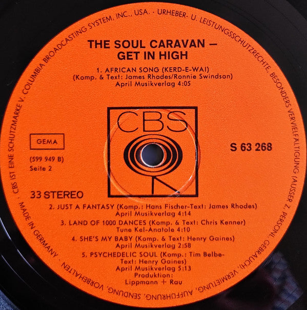 Soul Caravan : Get In High (LP, Album)