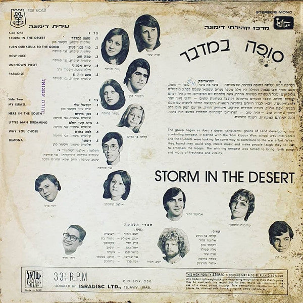 Storm In The Desert = Storm In The Desert : סופה במדבר (LP)