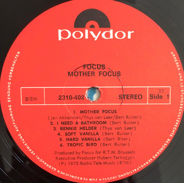 Focus (2) : Mother Focus (LP, Album)