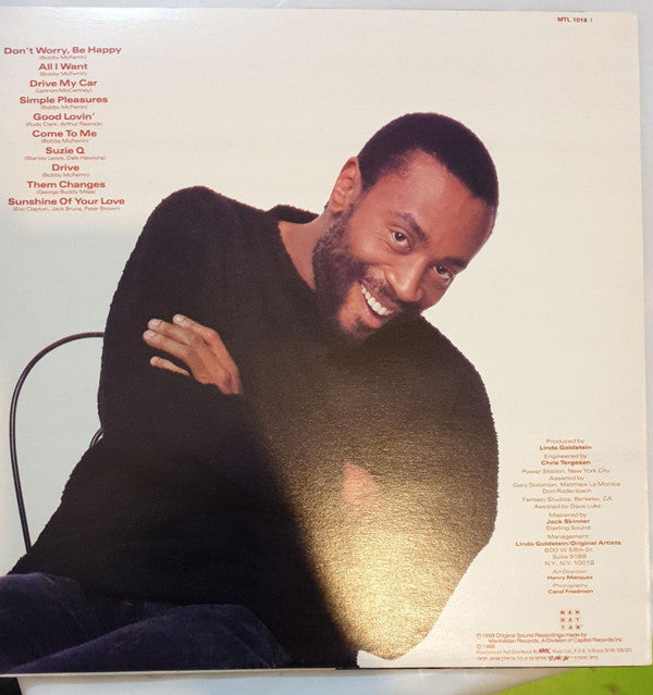 Bobby McFerrin : Simple Pleasures (LP, Album)