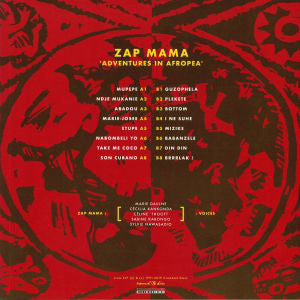 Zap Mama : Adventures In Afropea (LP, Album, RE)