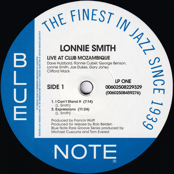 Lonnie Smith : Live At Club Mozambique (2xLP, Album, RE, 180)