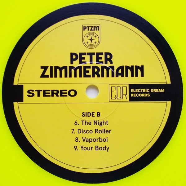 Peter Zimmermann (8) : Vapordisco (LP, Album, Ltd, Yel)