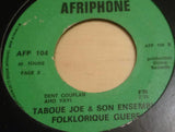 Taboue Joe & Son Ensemble Folklorique Guere : Gelegue / Able Adegni / Dent Couflan / Aho Yayi (7", EP)