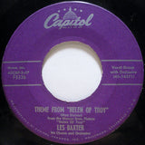 Les Baxter His Chorus And Orchestra* : The Poor People Of Paris (La Goualante Du Pauvre Jean) / Theme From "Helen Of Troy" (7", Single)