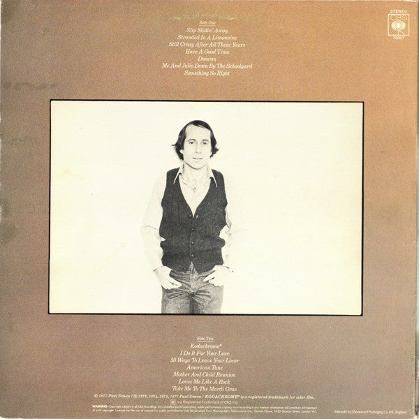 Paul Simon : Greatest Hits, Etc. (LP, Comp)