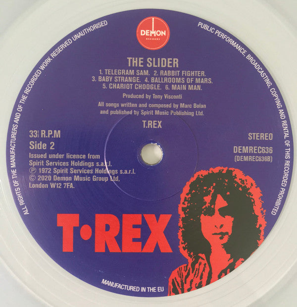 T. Rex : The Slider (LP, Album, RE, RM, Cle)