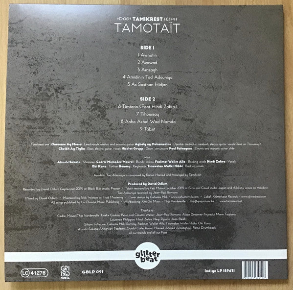 Tamikrest : Tamotaït (LP, Album)