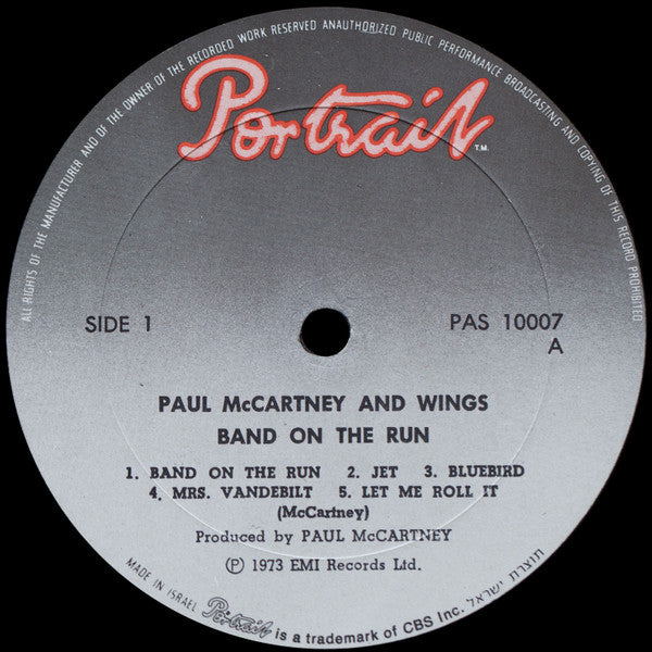 Paul McCartney & Wings* : Band On The Run (LP, Album)