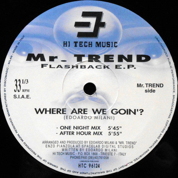 Mr. Trend : Flashback E.P. (12", EP)