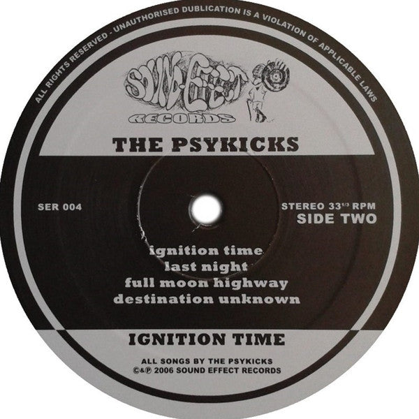 The Psykicks : Ignition Time (LP, Album, Ltd, Num)