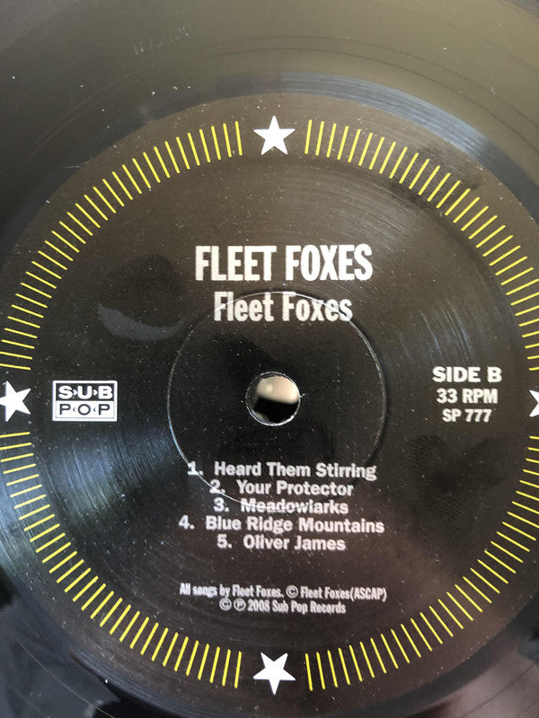 Fleet Foxes : Fleet Foxes (LP, Album, RE + 12", EP, RE)