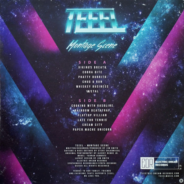 Teeel : Montage Scene (LP, Album, Ltd, Pur)