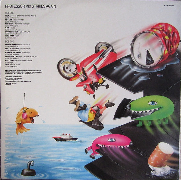 Various : Professor Mix Strikes Again / פרופ' מיקס מכה שנית (LP, Comp)