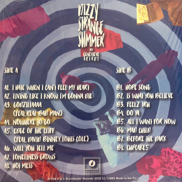 Genevieve Artadi : Dizzy Strange Summer (LP, Album, Cle)