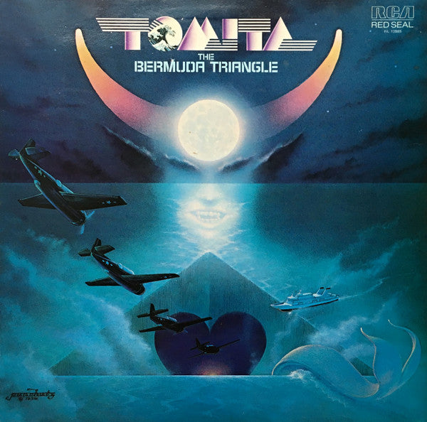 Tomita : The Bermuda Triangle (LP, Album, Gat)