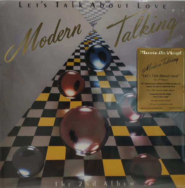 Modern Talking : Let's Talk About Love - The 2nd Album (LP, Album, Num, RE, Che)