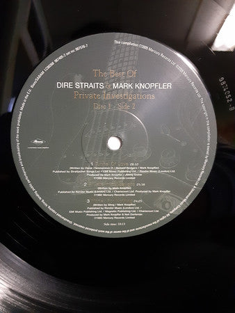 Dire Straits & Mark Knopfler : Private Investigations - The Best Of (2xLP, Album, Comp, 180)