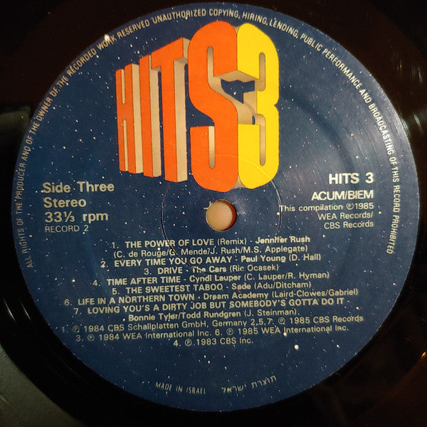 Various : Hits 3 - The Album (2xLP, Comp, Gat)