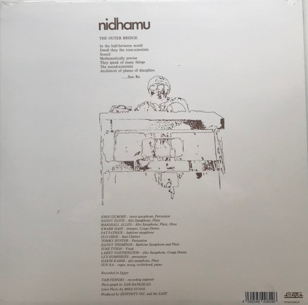 Sun Ra And His Astro-Intergalactic-Infinity-Arkestra* : Nidhamu (Live In Egypt Vol. II) (LP, Album, RE)