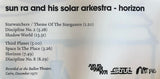 Sun Ra And His Solar Arkestra* : Horizon (LP, Album, RE)