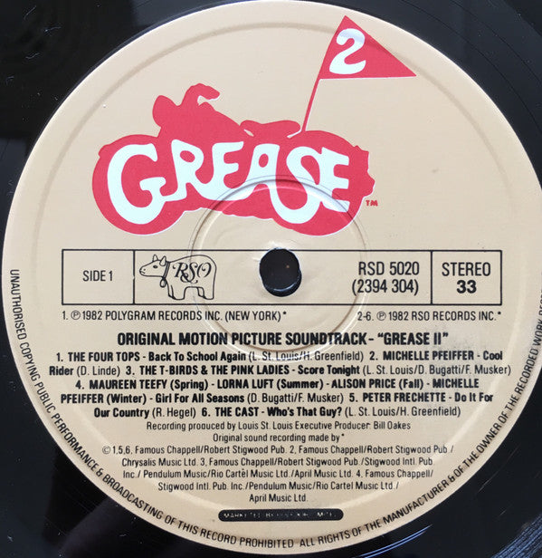 Various : Grease 2 (Original Soundtrack Recording) (LP, Album)