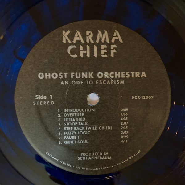 Ghost Funk Orchestra : An Ode To Escapism (LP, Album, Ltd, Blu)