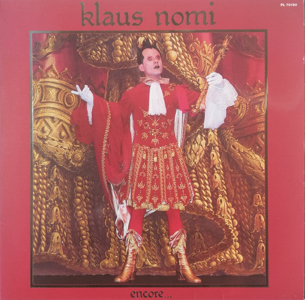 Klaus Nomi : Encore ... (LP, Comp)