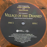 John Carpenter & Dave Davies : Village Of The Damned (Original Motion Picture Soundtrack) (2xLP, Album, Dlx, RE, Ora)