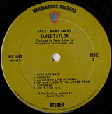 James Taylor (2) : Sweet Baby James (LP, Album, RP, Ter)