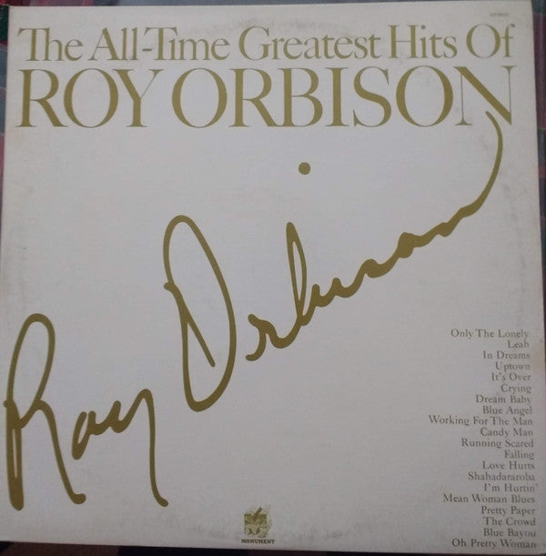 Roy Orbison : The All Time Greatest Hits Of Roy Orbison (2xLP, Comp, Club, RE, Ter)