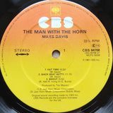 Miles Davis : The Man With The Horn (LP, Album)