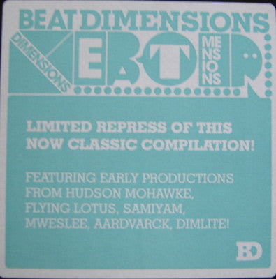 Various : Beat Dimensions Vol. 1 (2xLP, Comp, Ltd, RP)