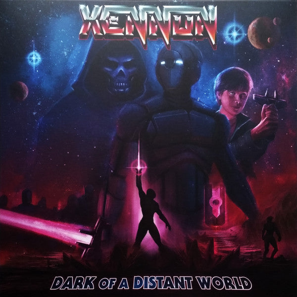 Xennon : Dark Of A Distant World (LP, Album, Ltd, Pur)