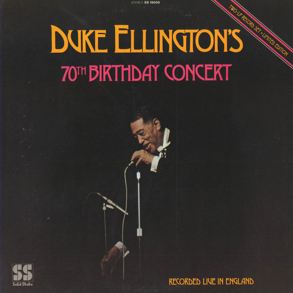 Duke Ellington : Duke Ellington's 70th Birthday Concert (2xLP, Album, Ltd, All)