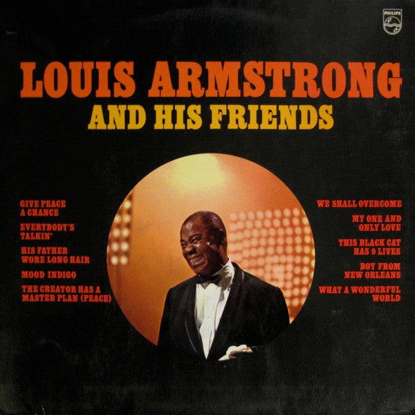 Louis Armstrong : Louis Armstrong And His Friends (LP, Album, Gat)