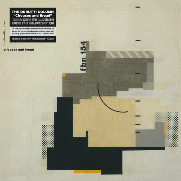 The Durutti Column : Circuses And Bread (LP, Cle + LP, Ora + Ltd, RE, RM, Exp)